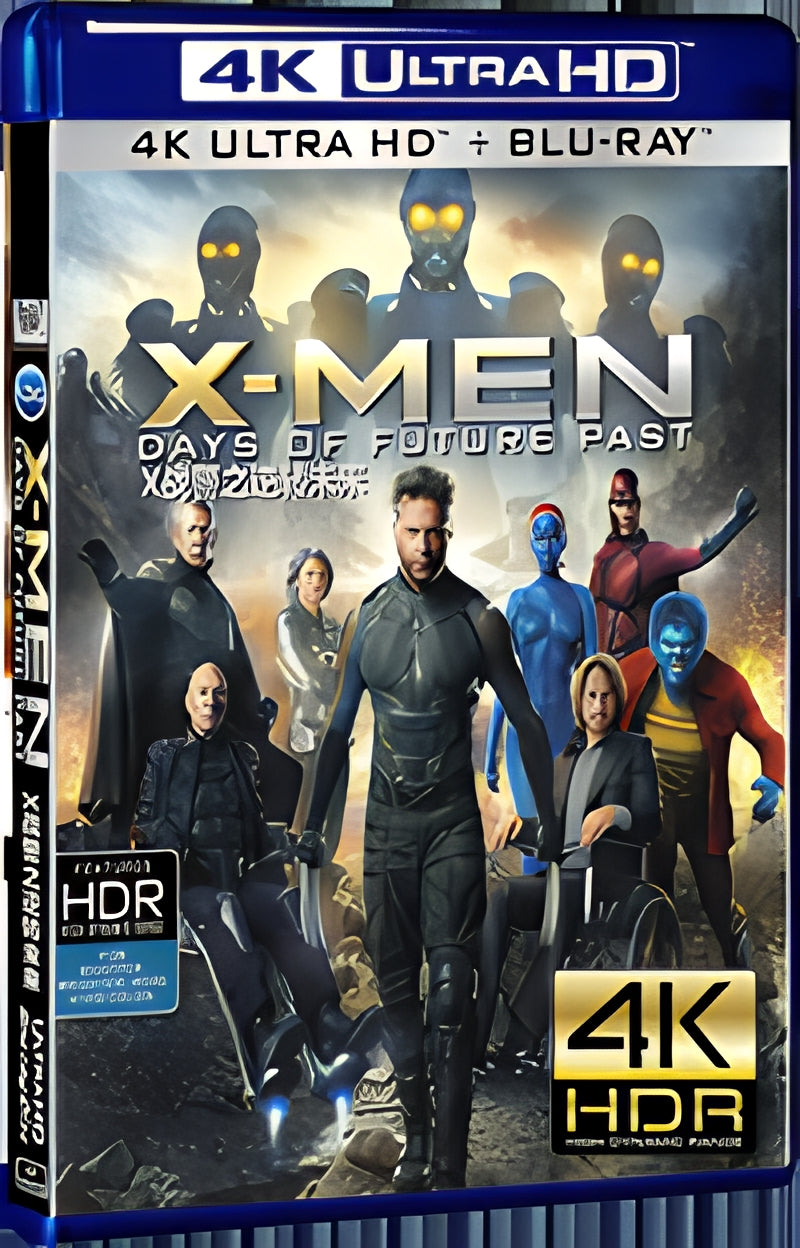 2014 X-Men: Days of Future Past(2014) Ultra HD 4K for Gift 1-Disc All RegionPlay Seal Box Blu-ray