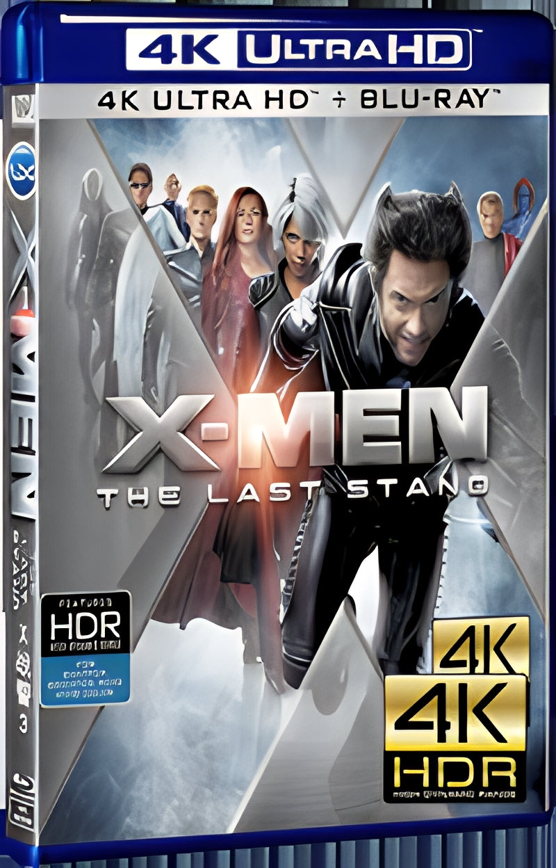 2006 X-MenⅢ Ultra HD 4K for Gift 1-Disc All RegionPlay Seal Box Blu-ray