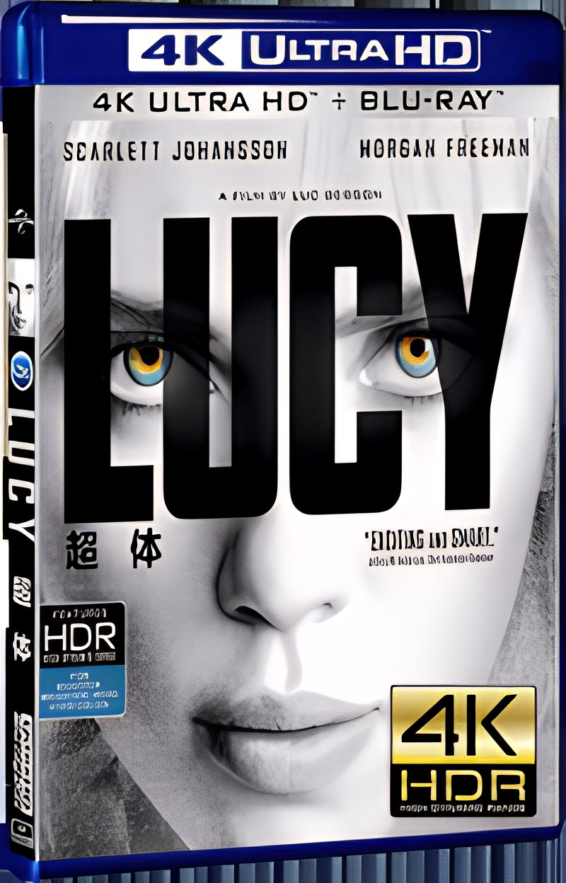 2014 lucy Ultra HD 4K for Gift 1-Disc All RegionPlay Seal Box Blu-ray