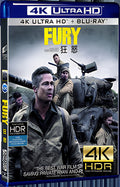 2014 Fury(2014) Ultra HD 4K for Gift 1-Disc All RegionPlay Seal Box Blu-ray