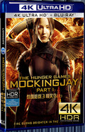 2014 The Hunger Games: Mockingjay - Part 1(2014) Ultra HD 4K for Gift 1-Disc All RegionPlay Seal Box Blu-ray