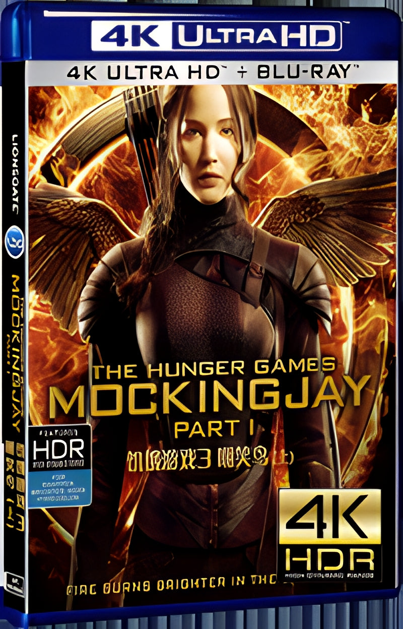 2014 The Hunger Games: Mockingjay - Part 1(2014) Ultra HD 4K for Gift 1-Disc All RegionPlay Seal Box Blu-ray