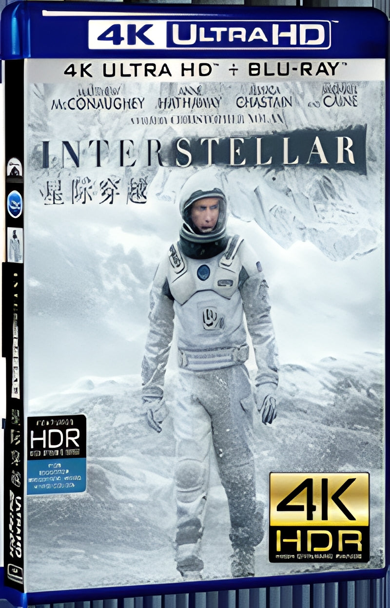 2014 Interstellar (2014) Ultra HD 4K for Gift 1-Disc All RegionPlay Seal Box Blu-ray