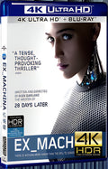2014 Ex Machina Ultra HD 4K for Gift 1-Disc All RegionPlay Seal Box Blu-ray
