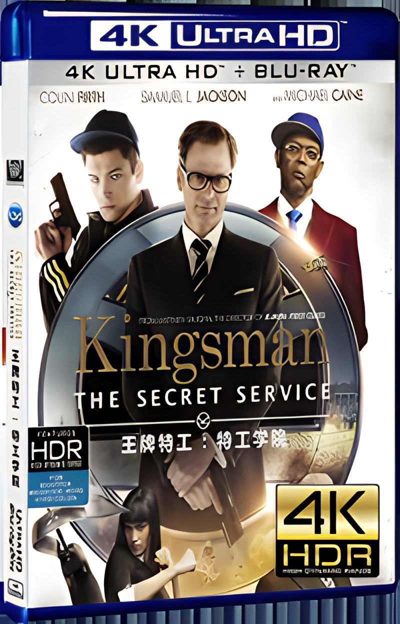 2015 Kingsman: The Secret Service(2014) Ultra HD 4K for Gift 1-Disc All RegionPlay Seal Box Blu-ray