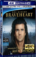 1995 Brave heart Ultra HD 4K for Gift 1-Disc All RegionPlay Seal Box Blu-ray