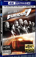 2015 Furious 7 (2015) Ultra HD 4K for Gift 1-Disc All RegionPlay Seal Box Blu-ray