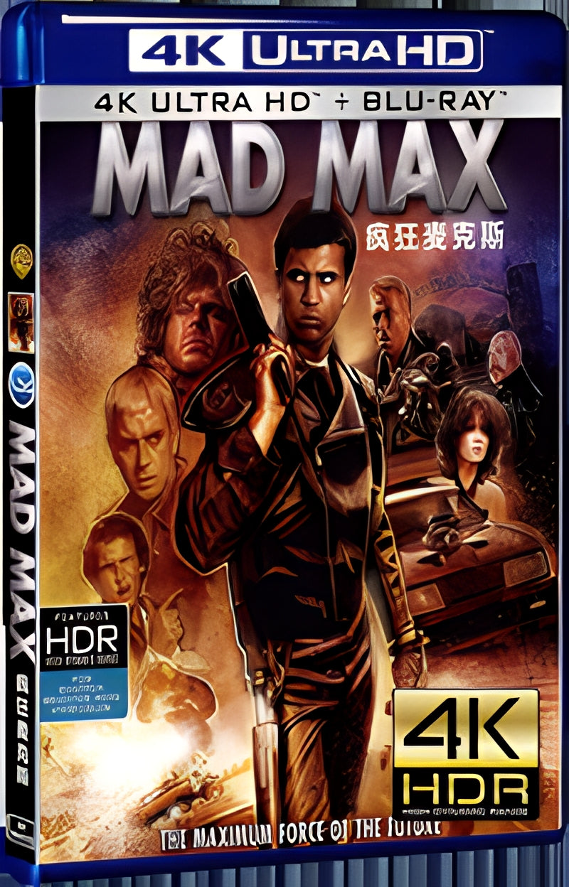 1979 Mad Max(1979) Ultra HD 4K for Gift 1-Disc All RegionPlay Seal Box Blu-ray