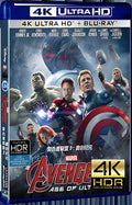 2015 Avengers: Age of Ultron (2015) Ultra HD 4K for Gift 1-Disc All RegionPlay Seal Box Blu-ray