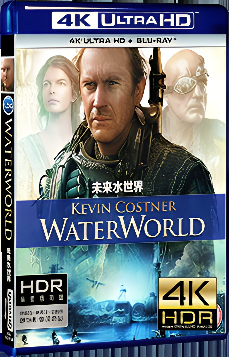 1995 Water world Ultra HD 4K for Gift 1-Disc All RegionPlay Seal Box Blu-ray