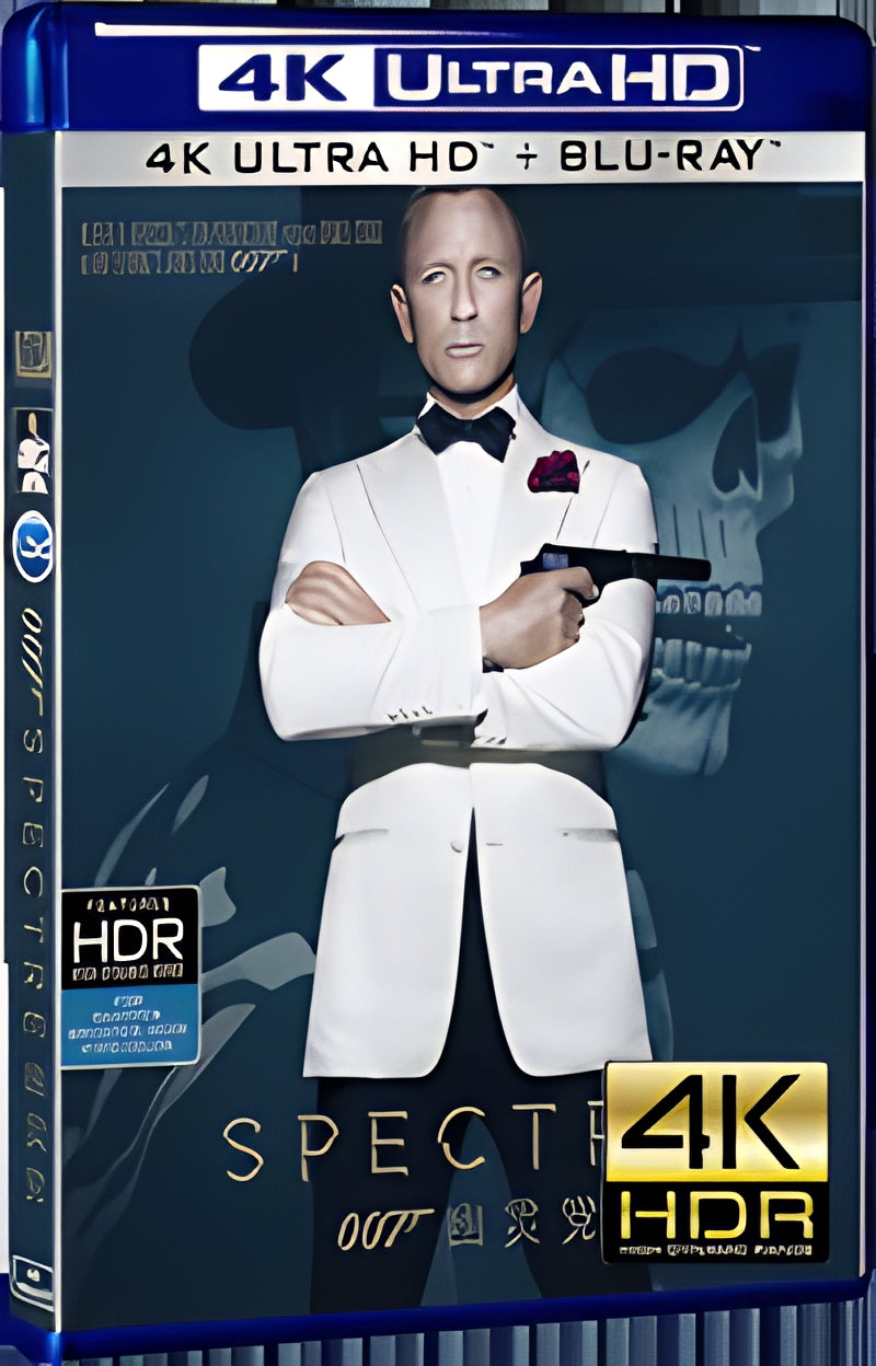 2015 Spectre(2015) Ultra HD 4K for Gift 1-Disc All RegionPlay Seal Box Blu-ray