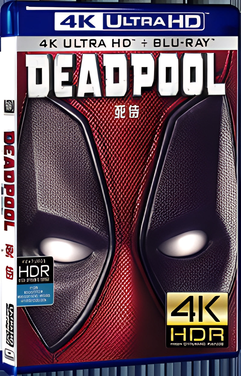 2016 Deadpool (2016) Ultra HD 4K for Gift 1-Disc All RegionPlay Seal Box Blu-ray