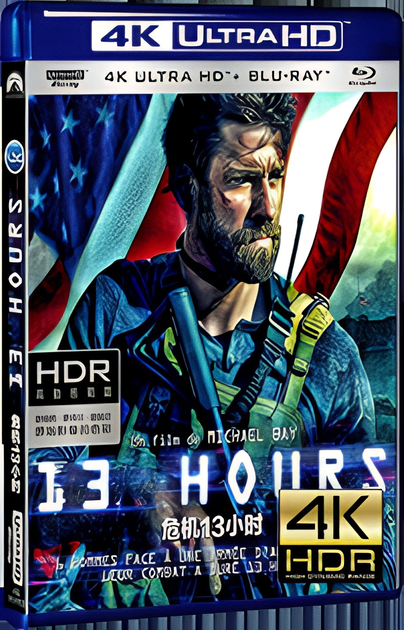 2016 Hours: The Secret Soldiers of Benghazi (2016) Ultra HD 4K for Gift 1-Disc All RegionPlay Seal Box Blu-ray