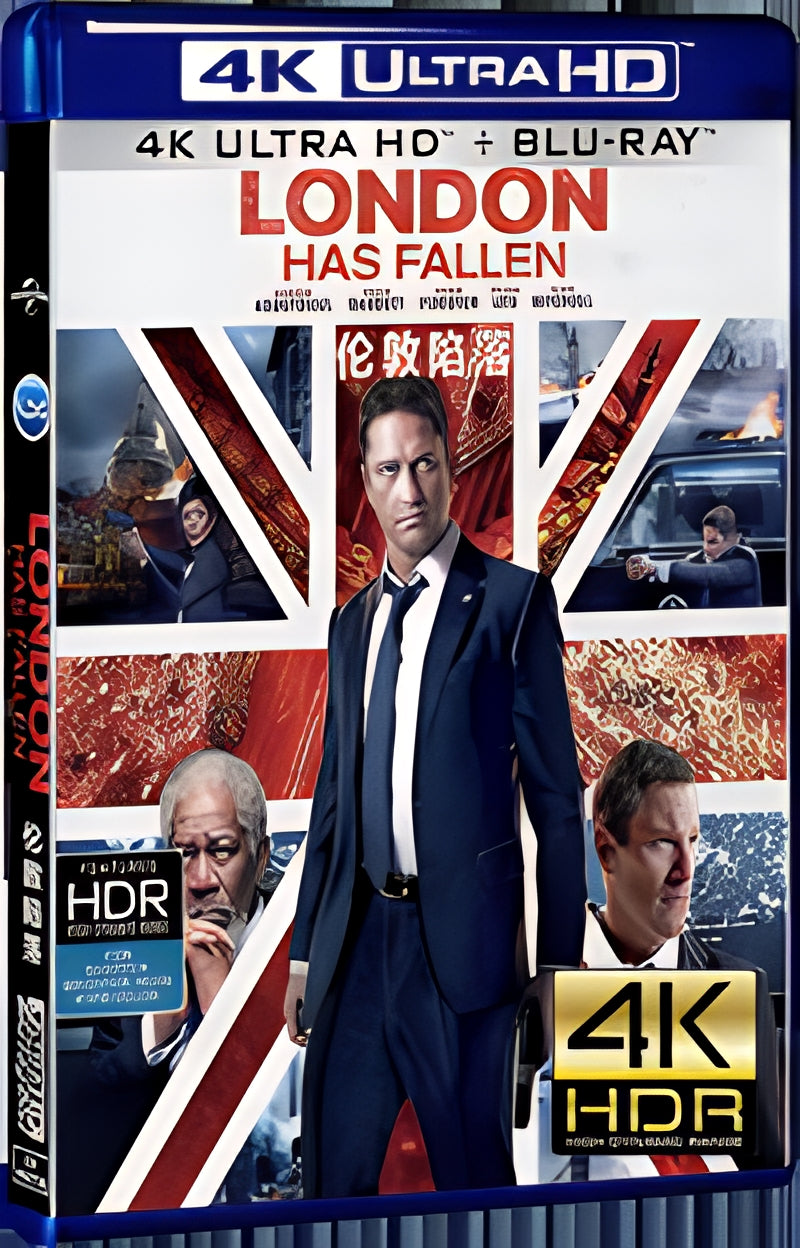 2016 London Has Fallen (2016) Ultra HD 4K for Gift 1-Disc All RegionPlay Seal Box Blu-ray