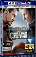2016 Captain America: Civil War (2016) Ultra HD 4K for Gift 1-Disc All RegionPlay Seal Box Blu-ray