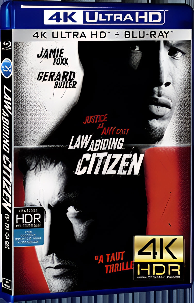 2009 Law Abiding Citizen Ultra HD 4K for Gift 1-Disc All RegionPlay Seal Box Blu-ray