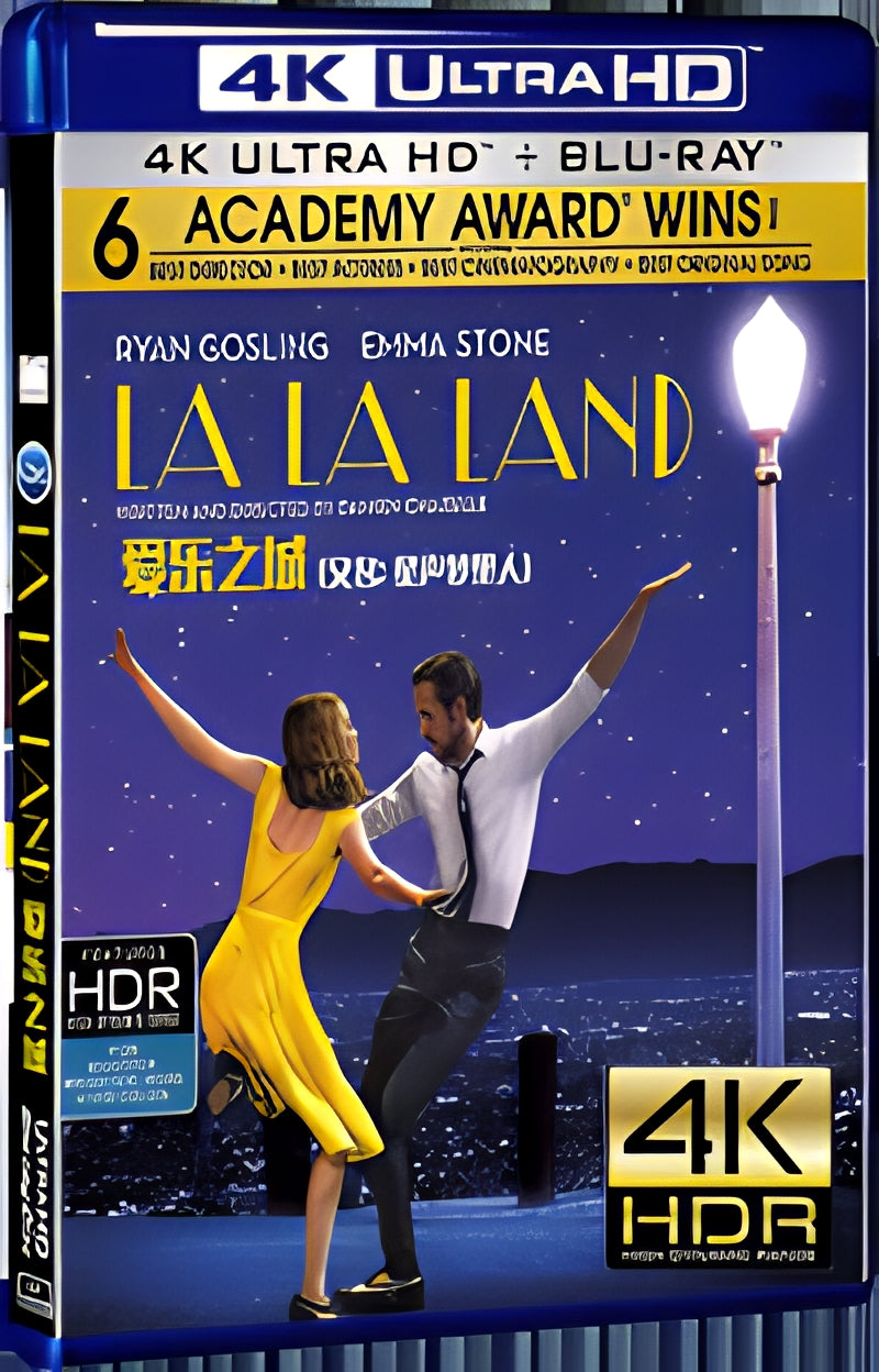 2016 La La Land (2016) Ultra HD 4K for Gift 1-Disc All RegionPlay Seal Box Blu-ray