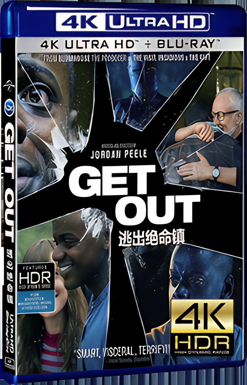 2017 Get Out (2017) Ultra HD 4K for Gift 1-Disc All RegionPlay Seal Box Blu-ray