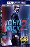2017 John Wick: Chapter Two (2017) Ultra HD 4K for Gift 1-Disc All RegionPlay Seal Box Blu-ray