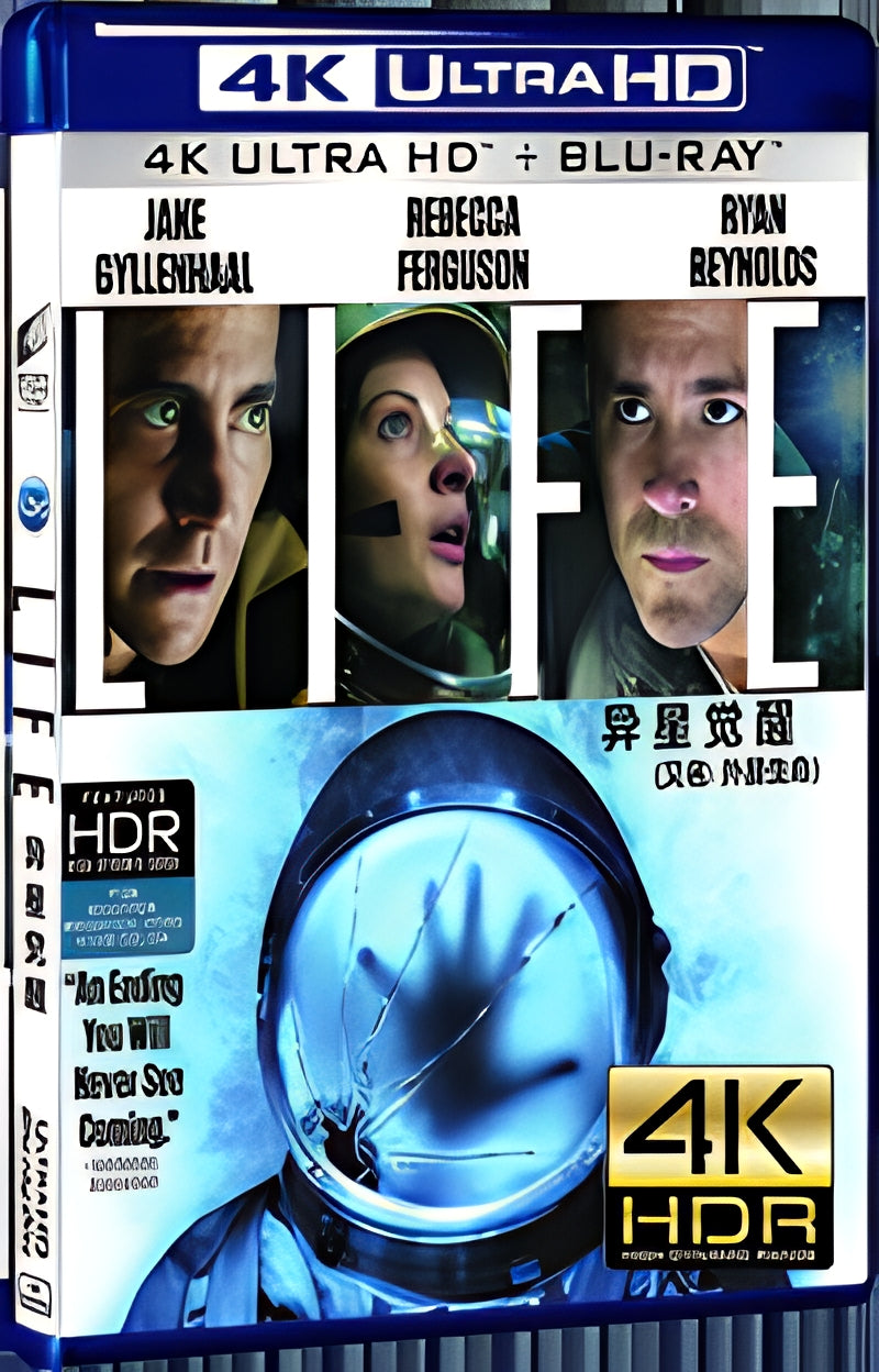 2017 Life(2017) Ultra HD 4K for Gift 1-Disc All RegionPlay Seal Box Blu-ray