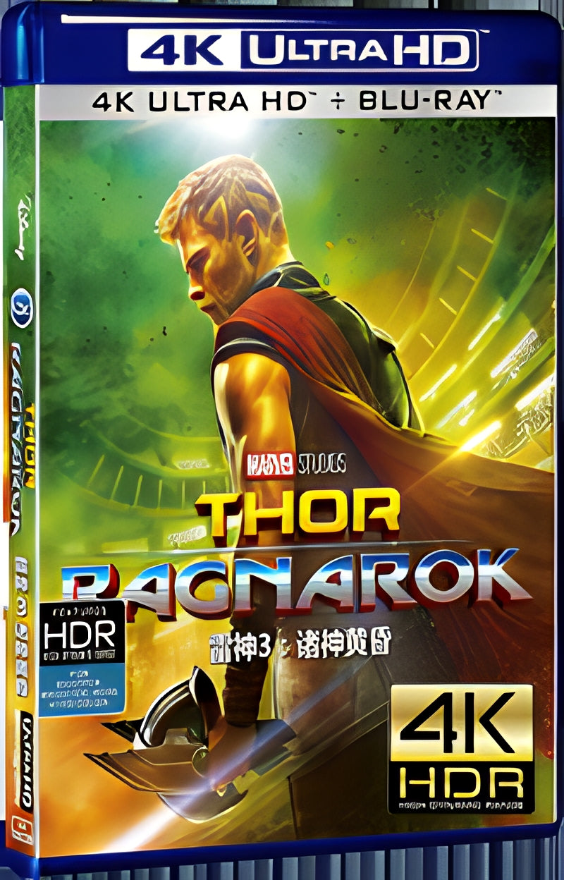 2017 Thor: Ragnarok (2017) Ultra HD 4K for Gift 1-Disc All RegionPlay Seal Box Blu-ray