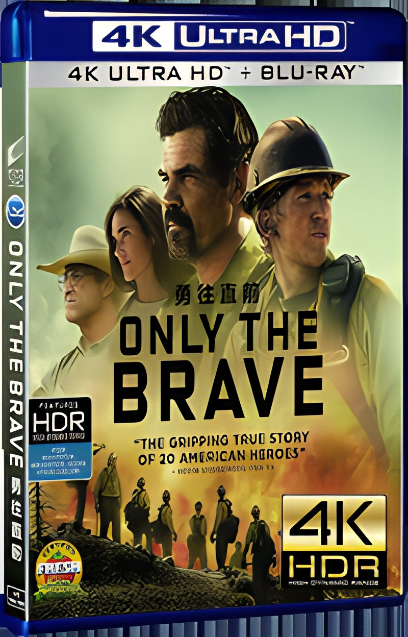 2017 Only the Brave (2017) Ultra HD 4K for Gift 1-Disc All RegionPlay Seal Box Blu-ray
