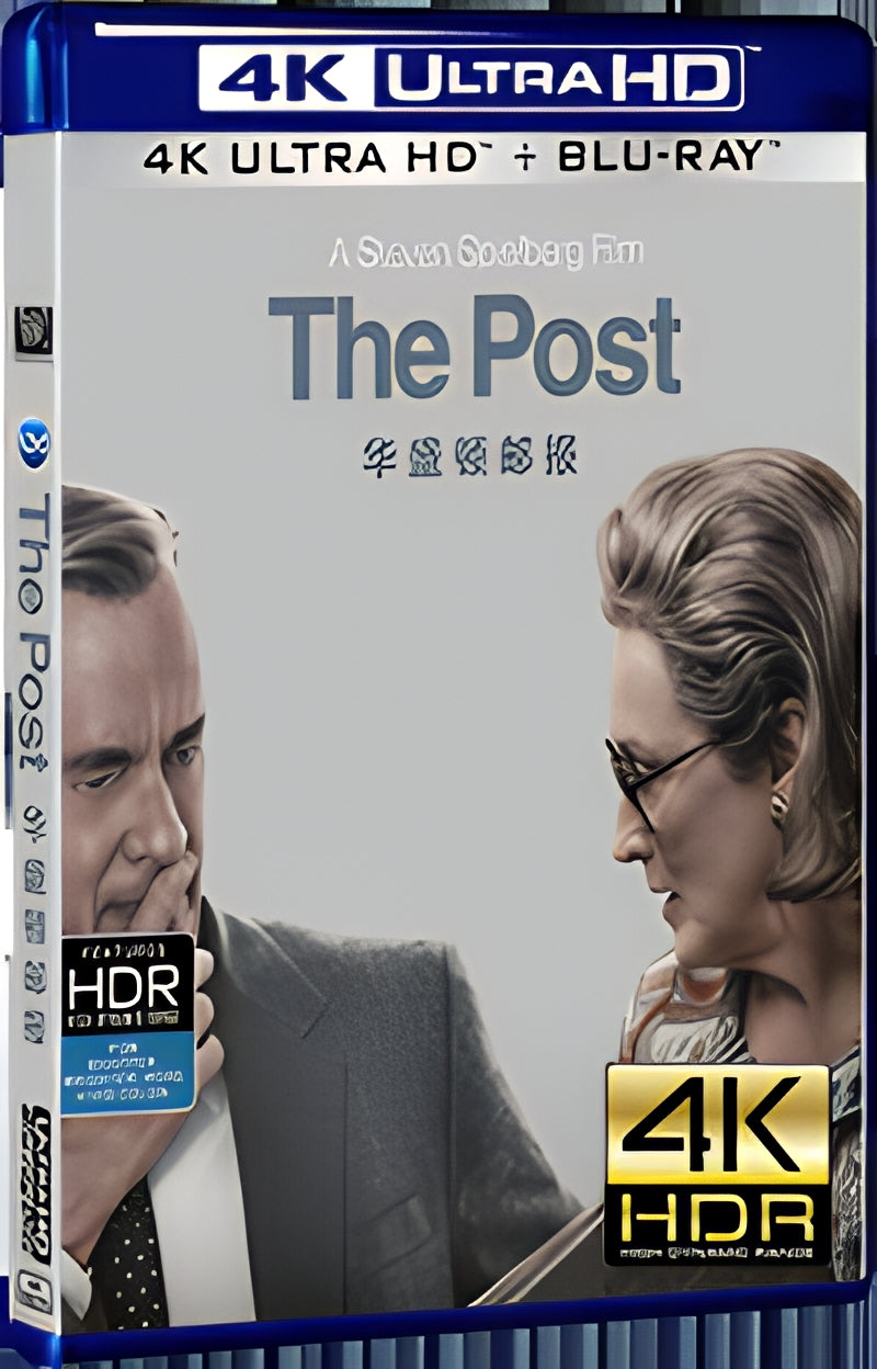 2017 The Post (2017) Ultra HD 4K for Gift 1-Disc All RegionPlay Seal Box Blu-ray