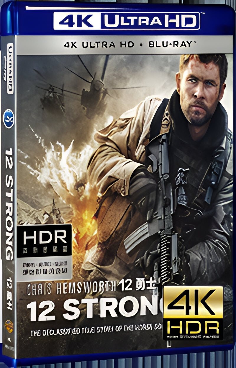 2018 12 Strong (2018) Ultra HD 4K for Gift 1-Disc All RegionPlay Seal Box Blu-ray