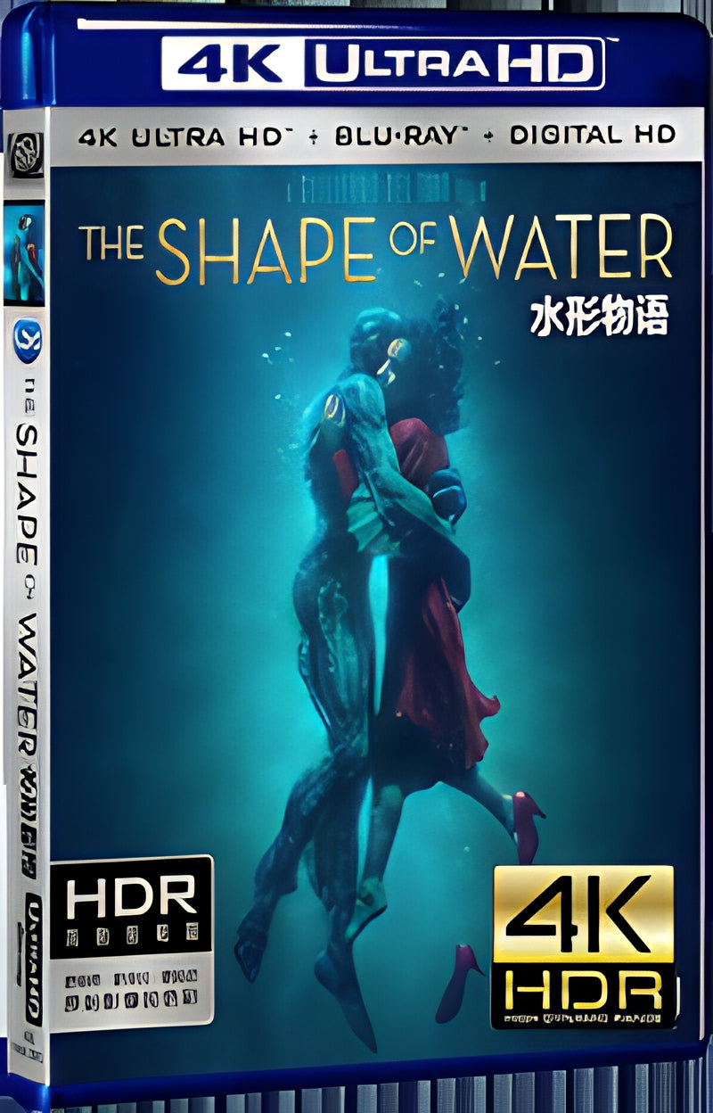 2017 The Shape of Water (2017) Ultra HD 4K for Gift 1-Disc All RegionPlay Seal Box Blu-ray