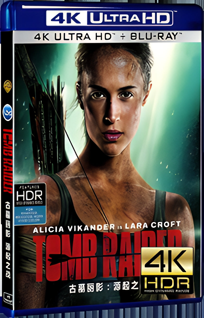 2018 Tomb Raider (2018) Ultra HD 4K for Gift 1-Disc All RegionPlay Seal Box Blu-ray