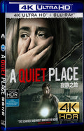 A Quiet Place (2018) Ultra HD 4K Movie 1-Disc Box Set for Gift Collection Blu-ray
