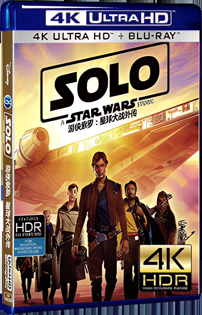 2018 Ranger Solo: A Star Wars spin off Ultra HD 4K for Gift 1-Disc All RegionPlay Seal Box Blu-ray