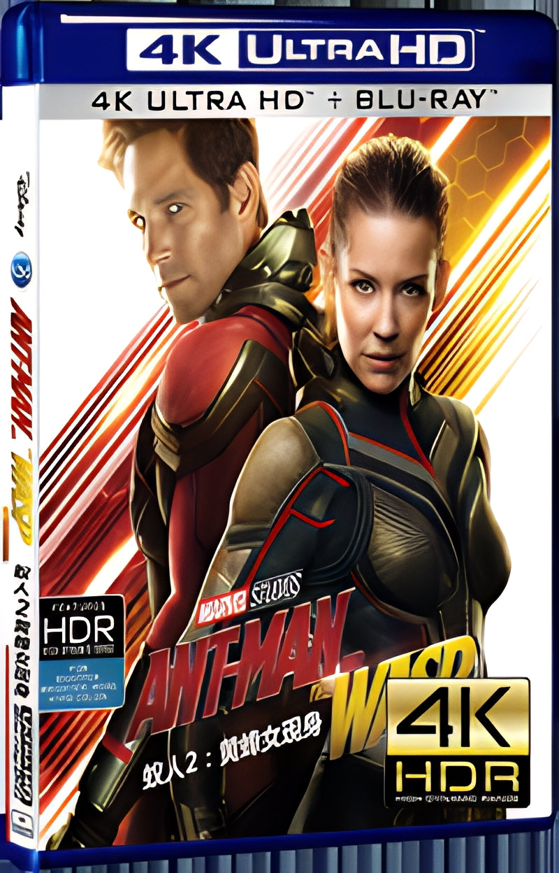 2018 Ant-Man and the Wasp (2018) Ultra HD 4K for Gift 1-Disc All RegionPlay Seal Box Blu-ray