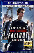 2018 Mission: Impossible - Fallout (2018) Ultra HD 4K for Gift 1-Disc All RegionPlay Seal Box Blu-ray