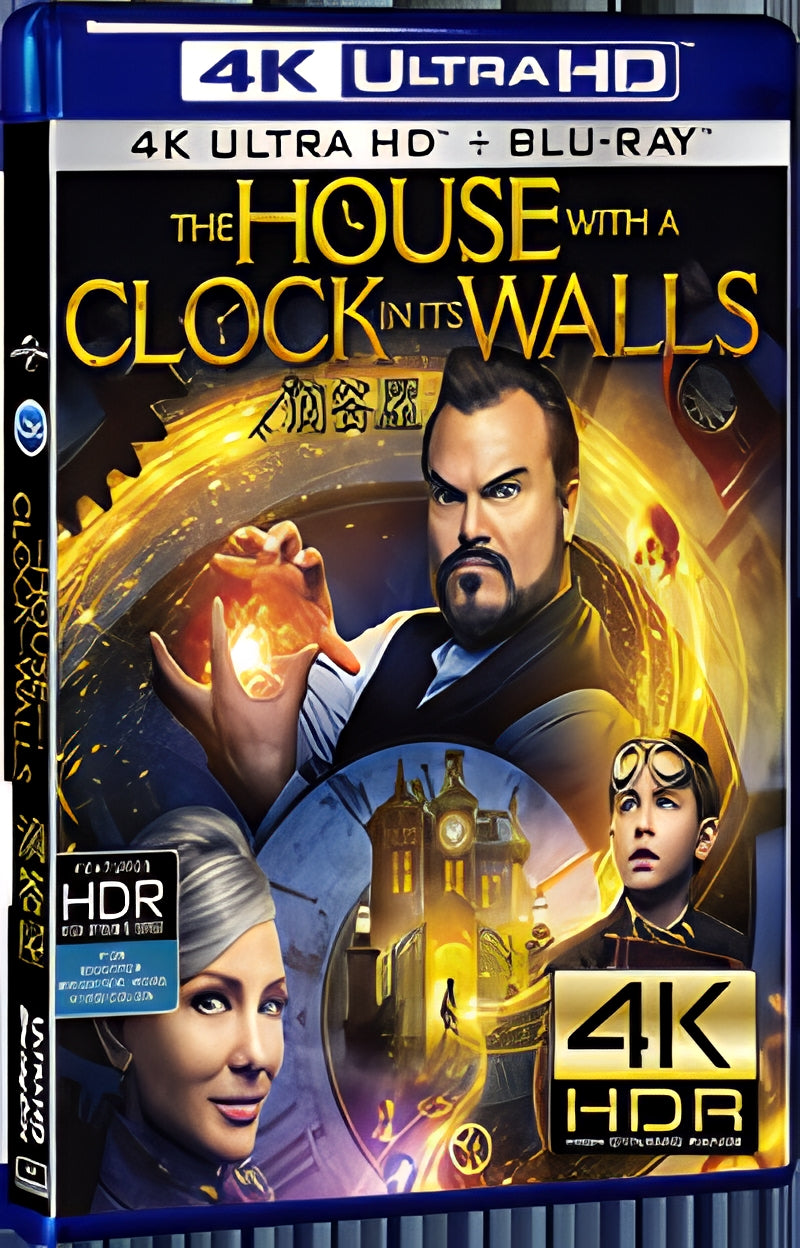 2018 The House with a Clock in its Walls (2018) Ultra HD 4K for Gift 1-Disc All RegionPlay Seal Box Blu-ray