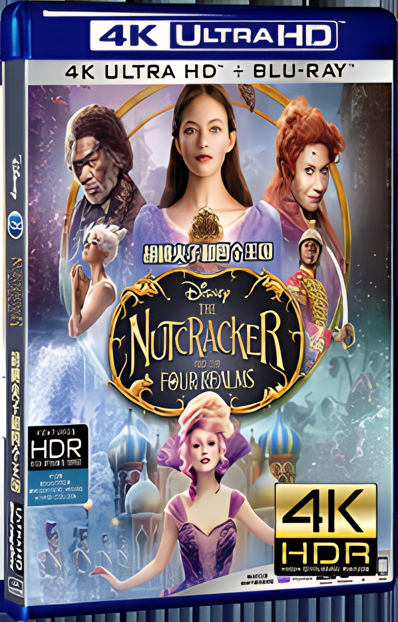2018 The Nutcracker And The Four Realms (2018) Ultra HD 4K for Gift 1-Disc All RegionPlay Seal Box Blu-ray