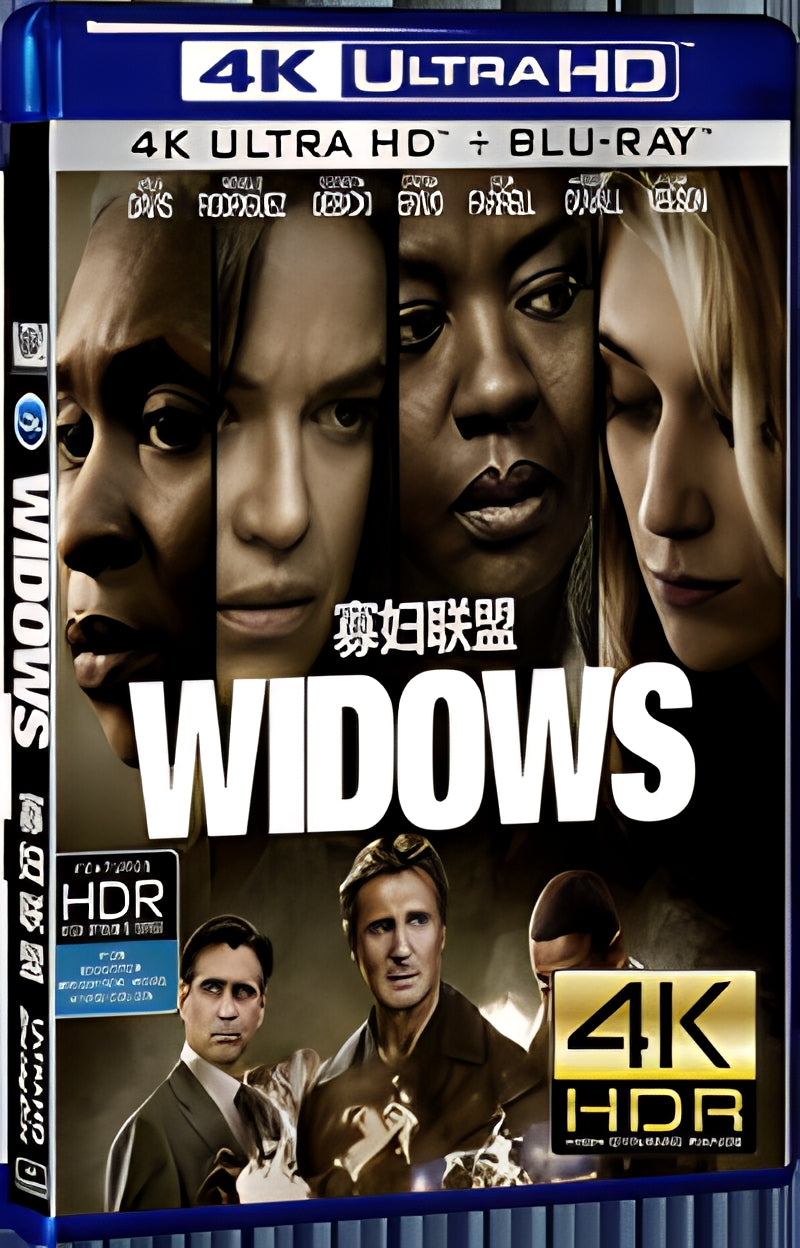 2018 Widows (2018) Ultra HD 4K for Gift 1-Disc All RegionPlay Seal Box Blu-ray