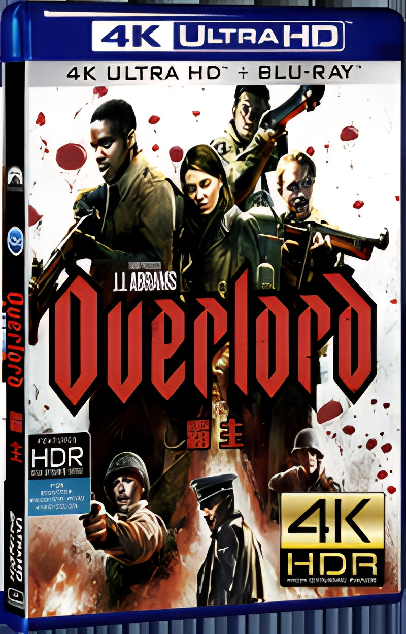 2018 Overlord (2018) Ultra HD 4K for Gift 1-Disc All RegionPlay Seal Box Blu-ray