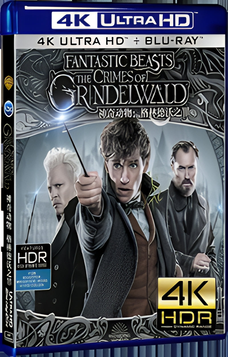 2018 Fantastic Beasts: The Crimes of Grindelwald (2018) Ultra HD 4K for Gift 1-Disc All RegionPlay Seal Box Blu-ray