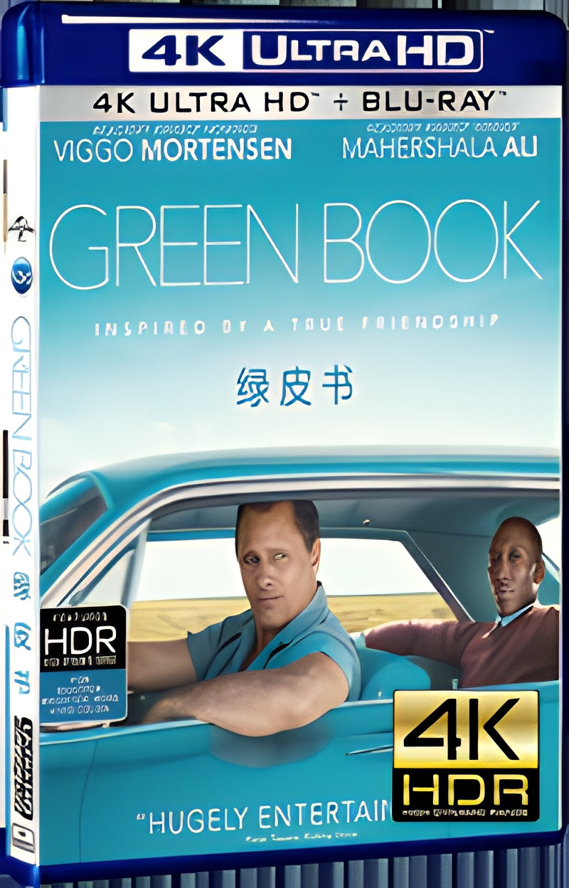 2018 GREEN BOOK (2018) Ultra HD 4K for Gift 1-Disc All RegionPlay Seal Box Blu-ray