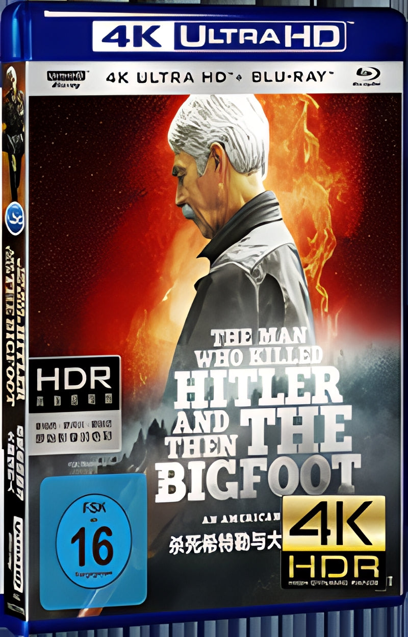 2018 The Man Who Killed Hitler and Then the Bigfoot Ultra HD 4K for Gift 1-Disc All RegionPlay Seal Box Blu-ray