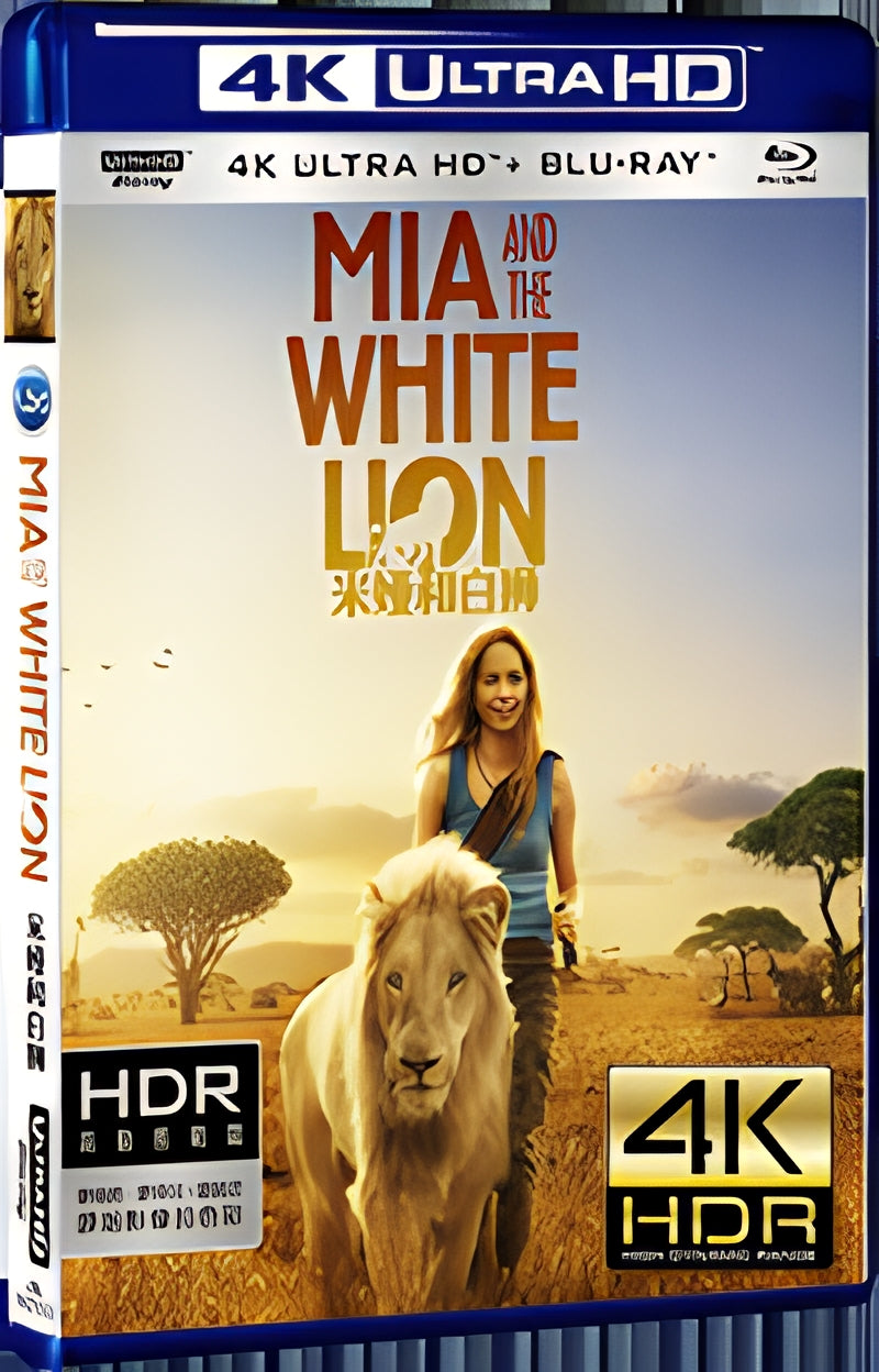 2018 Mia et le Lion Blanc (2018) Ultra HD 4K for Gift 1-Disc All RegionPlay Seal Box Blu-ray