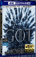 2019 Game of Thrones Season 8 (2019) Ultra HD 4K for Gift 3-Disc All RegionPlay Seal Box Blu-ray