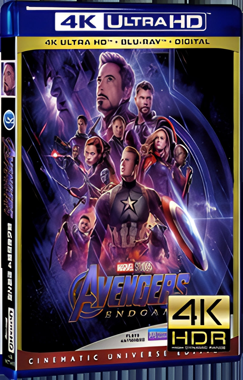 2019 Avengers: Endgame Ultra HD 4K for Gift 1-Disc All RegionPlay Seal Box Blu-ray