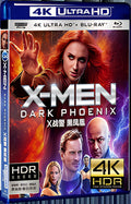2019 Dark Phoenix Ultra HD 4K for Gift 1-Disc All RegionPlay Seal Box Blu-ray