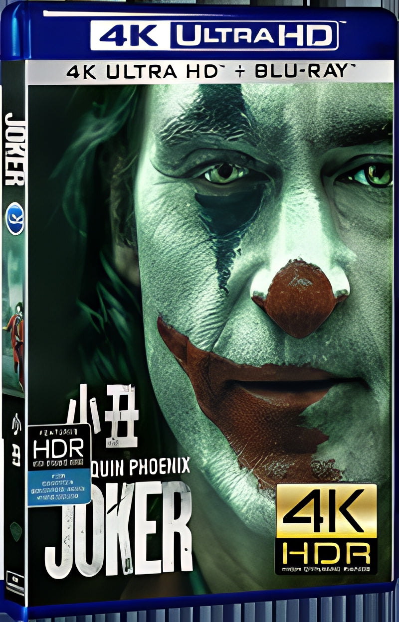 2019 Joker Ultra HD 4K for Gift 1-Disc All RegionPlay Seal Box Blu-ray