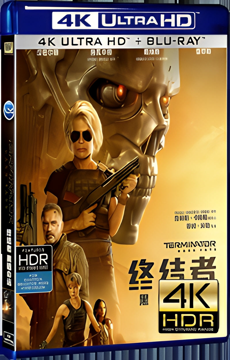 2019 Terminator: Dark Fate Ultra HD 4K for Gift 1-Disc All RegionPlay Seal Box Blu-ray