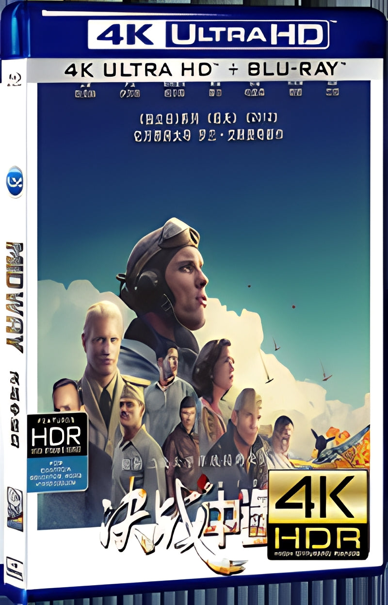 2019 Midway Ultra HD 4K for Gift 1-Disc All RegionPlay Seal Box Blu-ray