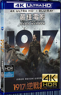 2019 1917/1917：逆战救兵 Ultra HD 4K for Gift 1-Disc All RegionPlay Seal Box Blu-ray