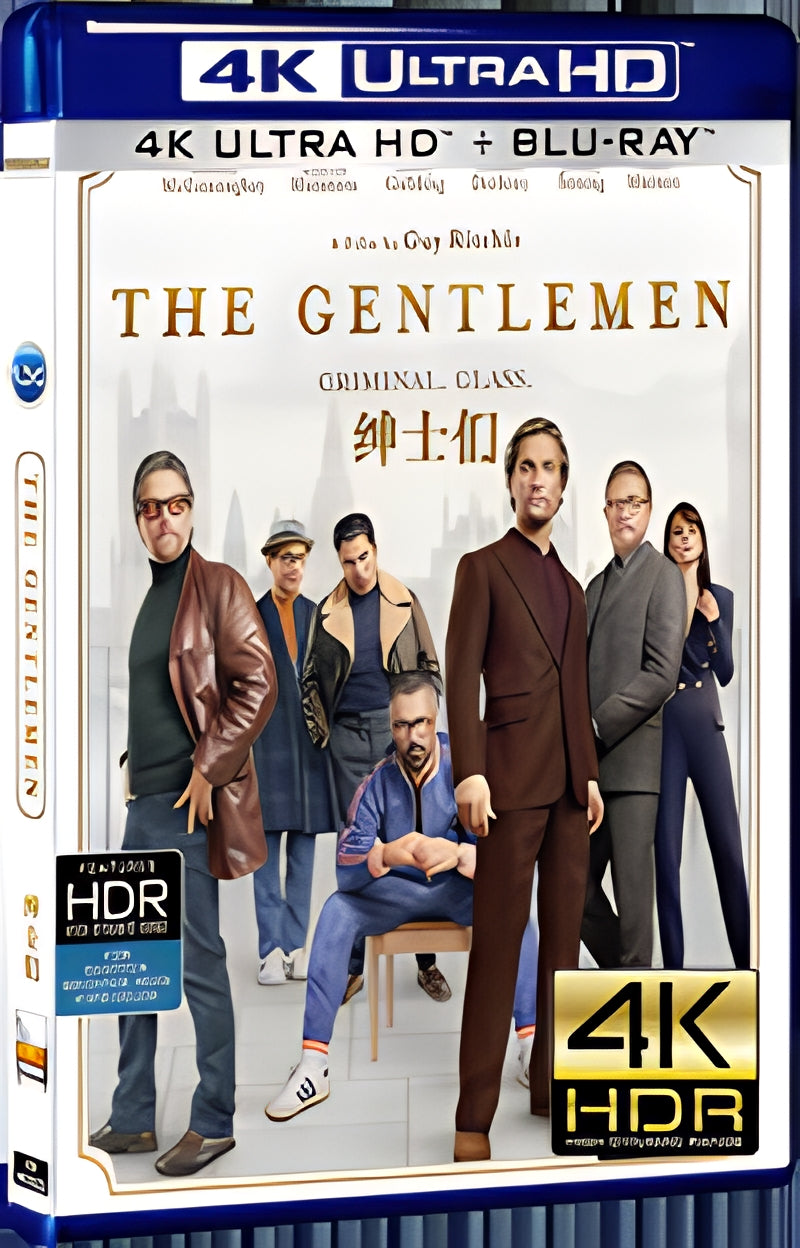 2020 The Gentlemen Ultra HD 4K for Gift 1-Disc All RegionPlay Seal Box Blu-ray